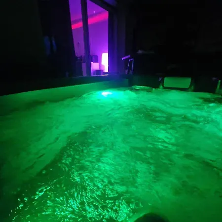 Jacuzzi Prive Piscine Commune * 포르테쉬르가론